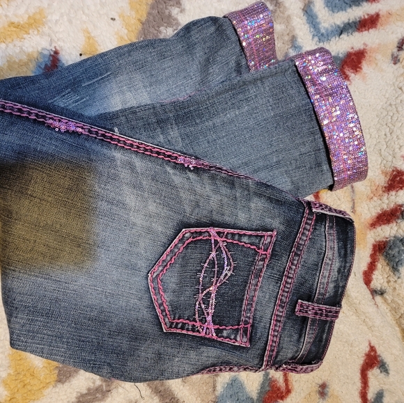 Cowgirl Tuff sequin Capri 28 - Picture 1 of 1